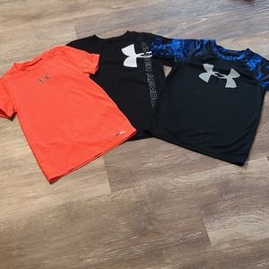 3 Under Armour short sleeve shirts
